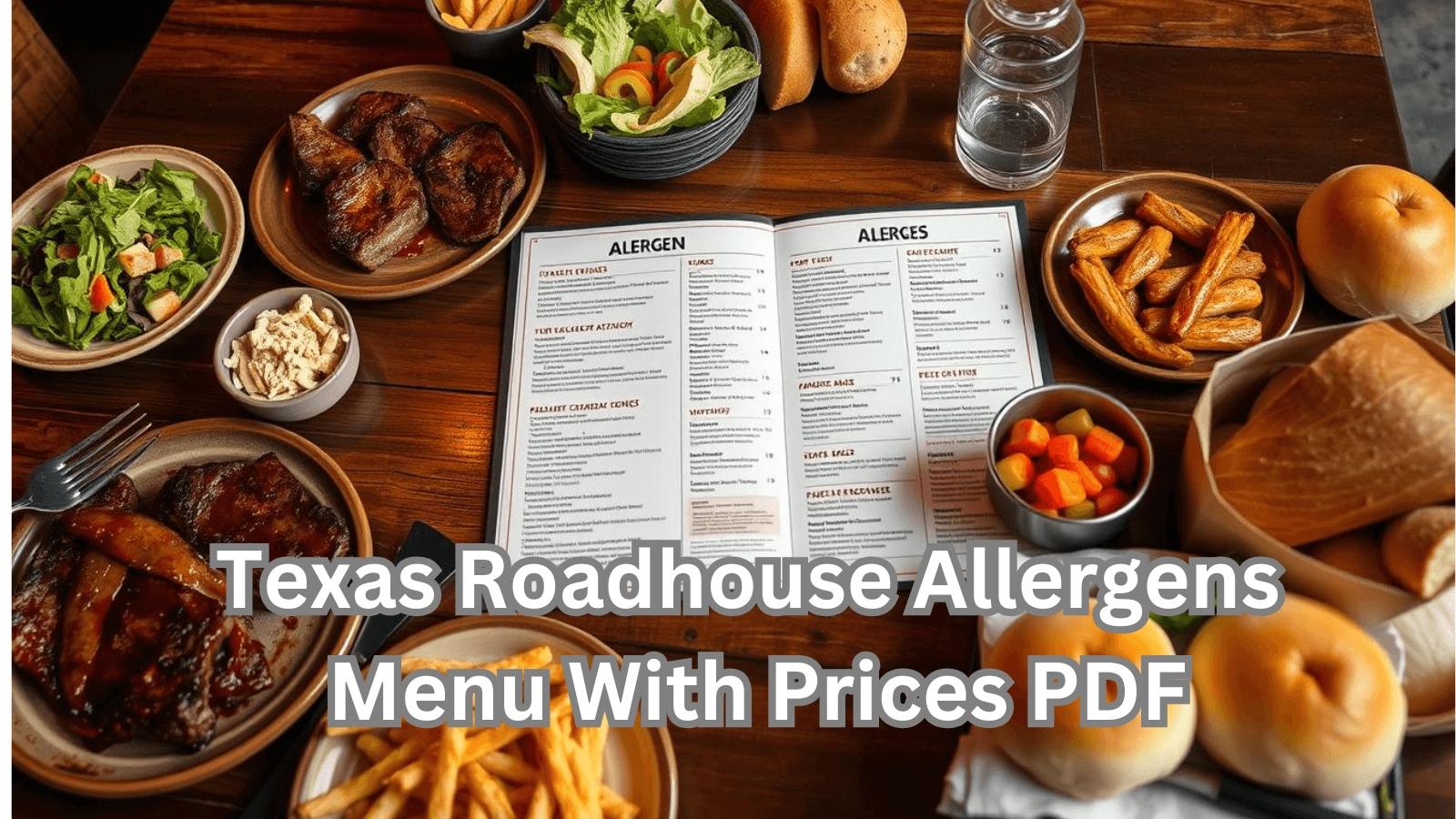 Texas Roadhouse Allergens Menu with Prices